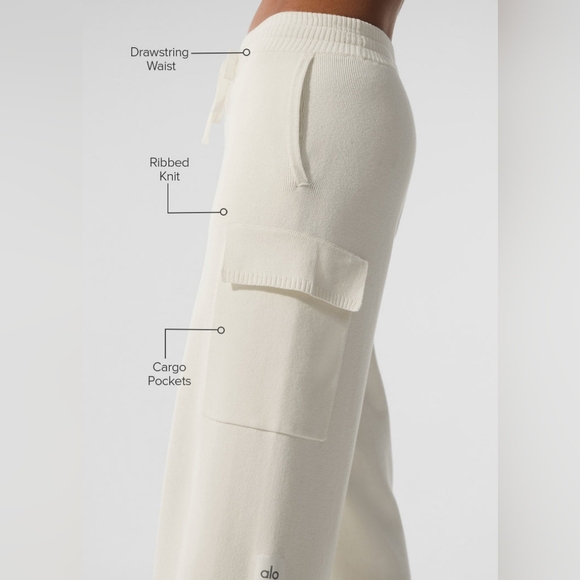 Scholar Knit High-Waist Cargo Pant - Picture 3 of 10